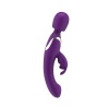 Afbeelding van Easytoys Vibe - 2 in 1 Wand Vibrator - Paars