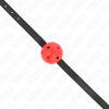 Kink Simplicity Breathable Ball Gag, Red, 4.5cm