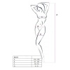 Afbeelding van Passion - BS074 Catsuit - Wit