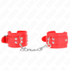 Kink Simple Wrist Restraints Red 20-23CM