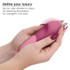 Womanizer Vibe Lay-On Silent Vibrator Dusky Pink
