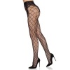 Leg Avenue 1966 Net Tights with Open Crotch Black