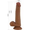 Pretty Love Tallen Realistic Dildo 22cm Brown