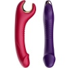 Armony Prince Dildo Vibrator Rotator Red