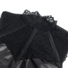 Subblime Lace Collar Leather Dress Black L/XL