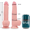 Rock Army Hawk Rotator Vibrator Silicone 22CM
