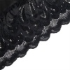 Subblime Babydoll Floral Print Chest Black S/M