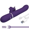Pretty Love Multifunction Rabbit 4-in-1 Purple