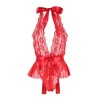 Subblime Sexy Body with Ruffles & Belt Red L/XL