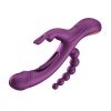 Afbeelding van HoneyPlayBox - Trilux Kinky Vinger Rabbit Vibrator - Paars