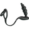 Pretty Love Penis Ring with Vibrator Plug