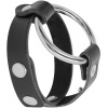 Darkness BDSM Penis & Testicle Ring, Metal, Adjustable