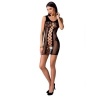 Passion BS073 Bodystocking Black One Size