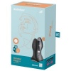 Satisfyer Rotator Plug 2+ Vibrator, App, Black