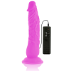 Diversia Flexible Vibrating Dildo Purple 21 CM