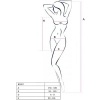 Passion BS097 Bodystocking White One Size