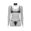 Afbeelding van Obsessive - Sashalla 4-delige Set - Zwart