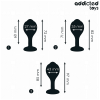 Addicted Toys Set of 3 Anal Plug Silicone Jewel