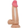 Pretty Love Sliding Skin Dildo Flesh 19.4 CM