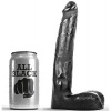All Black Realistic Dildo 21 CM