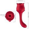 Armony Roselover Clitoral Suction Stimulator Red