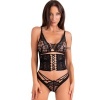 Livco Corsetti 3-Piece Set Black L/XL