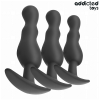 Addicted Toys Set of 3 Anal Plug Silicone Model 1