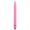 Glossy Slim Vibrator Deep Rose