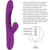 Intense Ateneo Multifunction Vibrator Purple