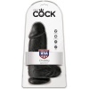 King Cock Chubby Realistic Penis 23cm Black