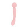 Afbeelding van Good Vibes Only - Dubbelzijdige Wand Vibrator - Soft Silicone - Roze