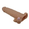 Quillon Penis Sleeve With Clitoral Stimulator And Vibration