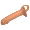Landon Light-Skin Vibrating Strap-On