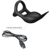Pretty Love Silas Vibrant Penis Ring Black 7 Vibrations
