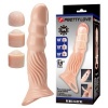 Textured Penis Sheath With Extenders