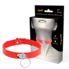 Coquette Red Vegan Leather Fetish Choker