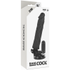 Basecock Realistic Vibrator Black 21 cm