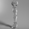 Nebula Series Model 21 Clear Glass Dildo 20.5cm