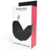 Darkness Anal Plug Silver 8 CM Black Tail