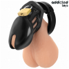 Addicted Toys Locked Obsidian Hold Penis Cage Size S