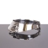 Metal Hard Restraint Collar with Ring