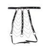 Subblime Leather Chest Harness Chain Details