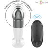 Intense Metal Dildo Anal Plug 10 Vibrations M Remote