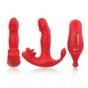 Armony Anal Vibrator Panty C and G-Spot Remote Control Red