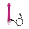 Afbeelding van Stotende Vibrator Met Verwarmingsfunctie - Roze