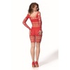 Passion Bodystocking BS 105 Red One Size