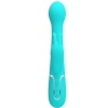 Pretty Love Dejon Rabbit Vibrator 3-in-1 Aqua Green