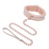 Afbeelding van Sportsheets - S&M Peaches ?n CreaMe Fur Collar & Leash Cream