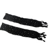 Subblime Fishnet Bodystocking w/ Gloves & Diamonds, Black