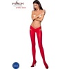 Passion Open Tights 005 Red 3/4 60 DEN